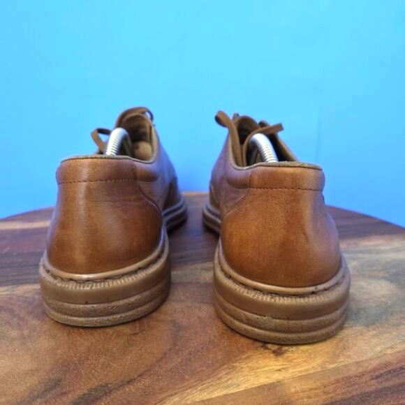 Rieker Antistress Woven Leather Oxford Shoe Caramel Brown Men's US 10 (EU43) - Picture 8 of 11